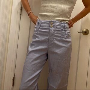 Anthropologie Lilac Cargo pants